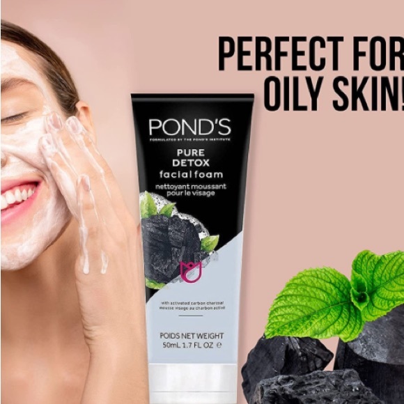 Ponds Pure Detox Set of 3 Facial Foam Cleanser - Picture 4 of 10